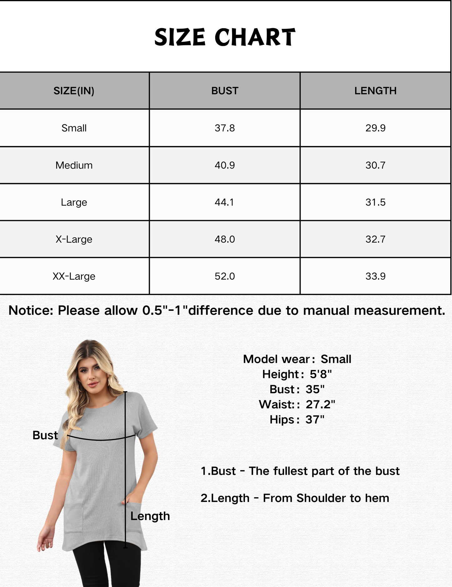 Womens Short Sleeve Tunics or Tops to Wear with Leggings Casual Summer Long Shirts with Pockets